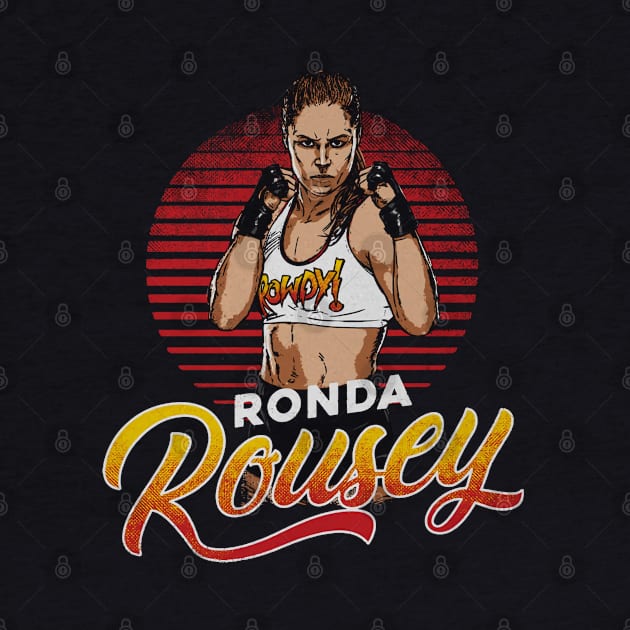 Ronda Rousey Pose by MunMun_Design